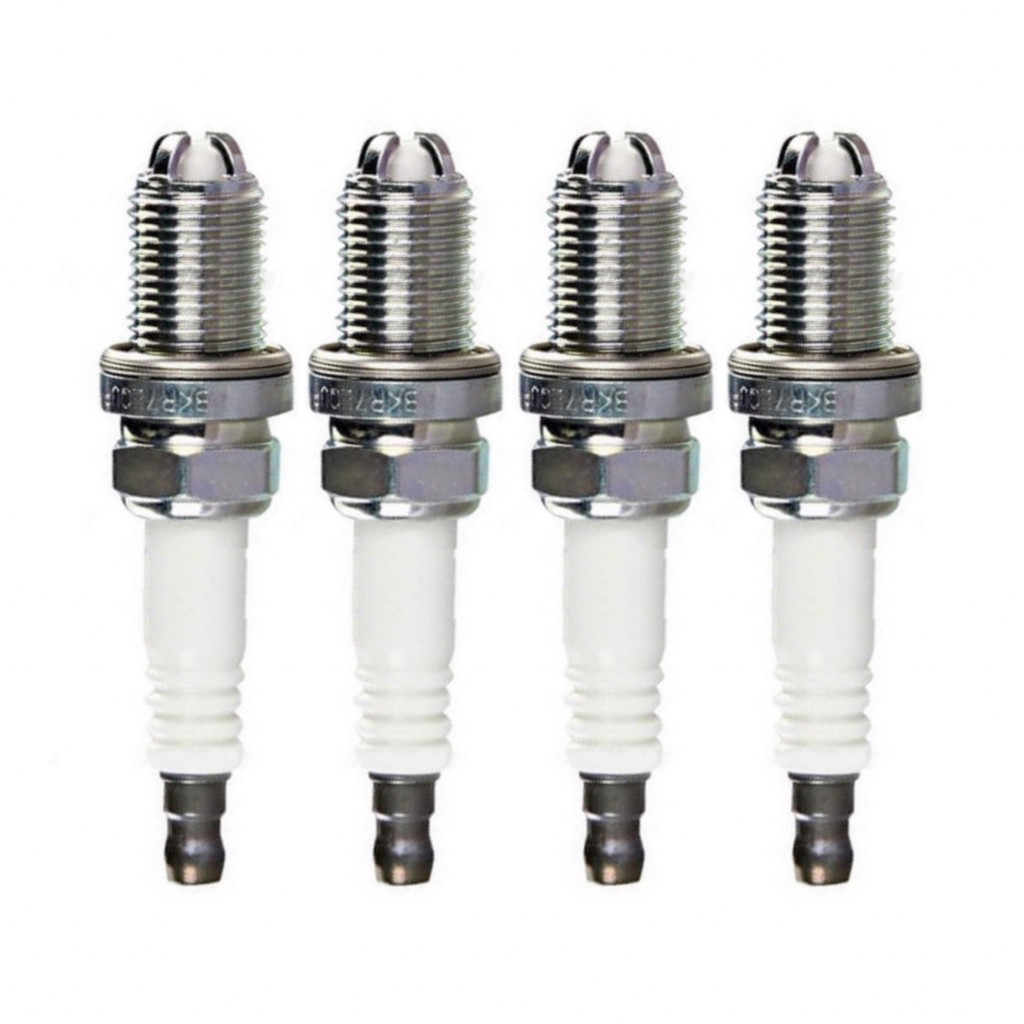 NGK For BMW 745Li/760Li 2002-2008 Spark Plug Multi-Ground Box of 4 BKR6EQUP