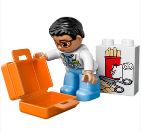 Lego Duplo Ambulance from 4979 5795, 5695, 9226, 9209 Siren Not Working