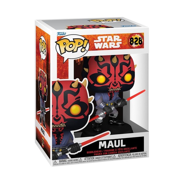 Funko Pop! Star Wars: Maul: Shadow Lord - Maul - Sammelbare Vinylfigur - Geschen-image