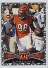 2012 Topps Camo Military 310/399 Carlos Dunlap #383 00y3