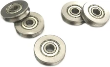 Industrial Bearing Steel V Groved Wire Pulley Bearing Wheels Roller V Groove Sea