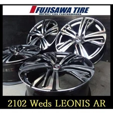 JDM 2102FK15103135Weds LEONIS AR20x8.5J 5 holes PCD114.3 +524Book<br>W No Tires