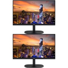 MSI Pro MP245V 24 inch LCD Business Monitor, 2-Pack Bundle with Less Blue Light
