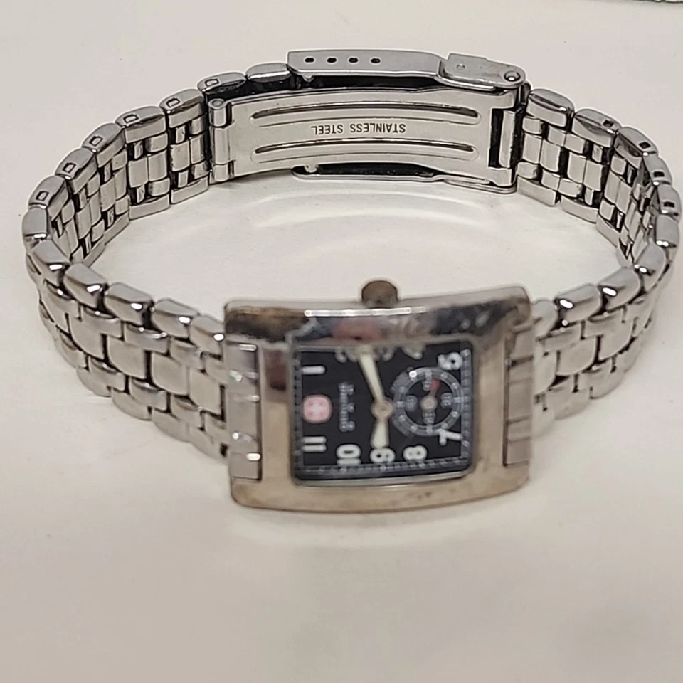 Reloj sin mangas Wenger para mujer de acero inoxidable genuino S. A. K. vintage hecho en Suiza  Foto 3 de 4