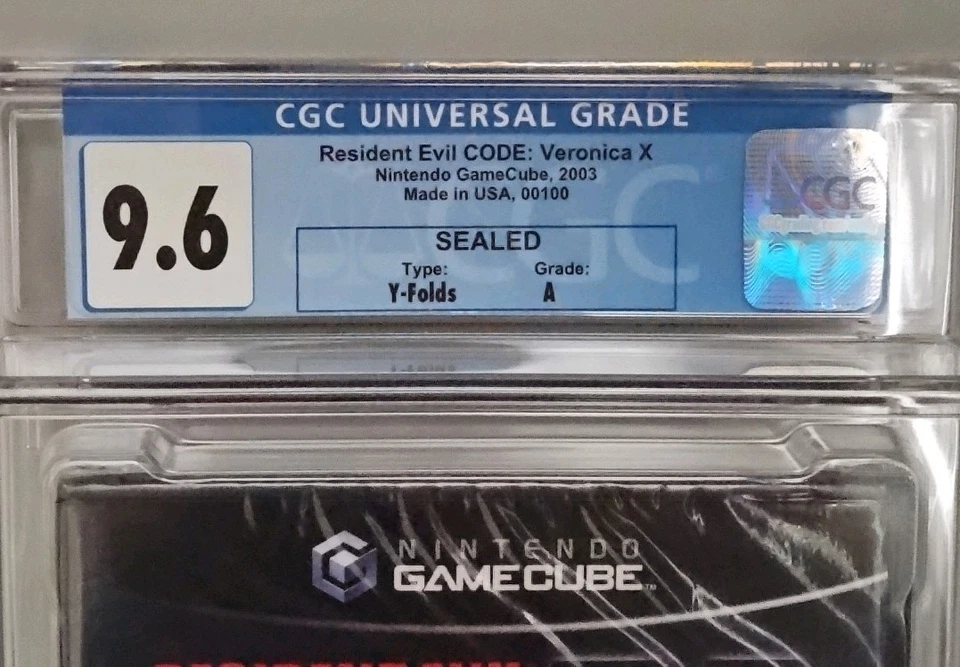 Resident Evil - Code Veronica X (Nintendo GameCube, 2003) Graded CGC 9.6 A - Image 3 of 4