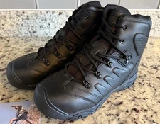 NORTIV8 Men’s 8 Biker Military Tactical Boots SNIC242M Black AXJ61EEY NIB