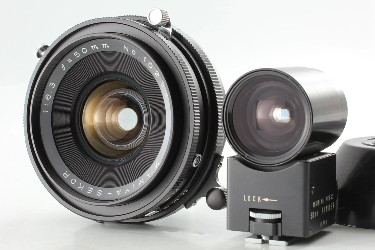 Mamiya Sekor 50mm f/6.3 ファインダー付き Mamiya f/6.3 Camera Lenses 50mm Focal for sale - eBay