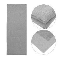 Linen Speaker Grill Cloth, 57.5x19.7 Inch Vintage Dustproof Stereo Mesh Fabric