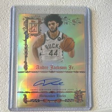 Topps Signature 25-26 Andre Jackson Jr Milwaukee Bucks MS-AJ Auto