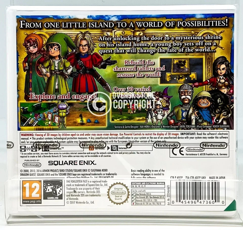 Dragon Quest VII 7 + Dragon Quest VIII 8 - Nintendo 3DS - PAL Version - New - Image 4 of 4
