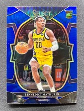 Bennedict Mathurin | 2022-23 Panini Select NBA | #79 Concourse Blue Prizm Rookie