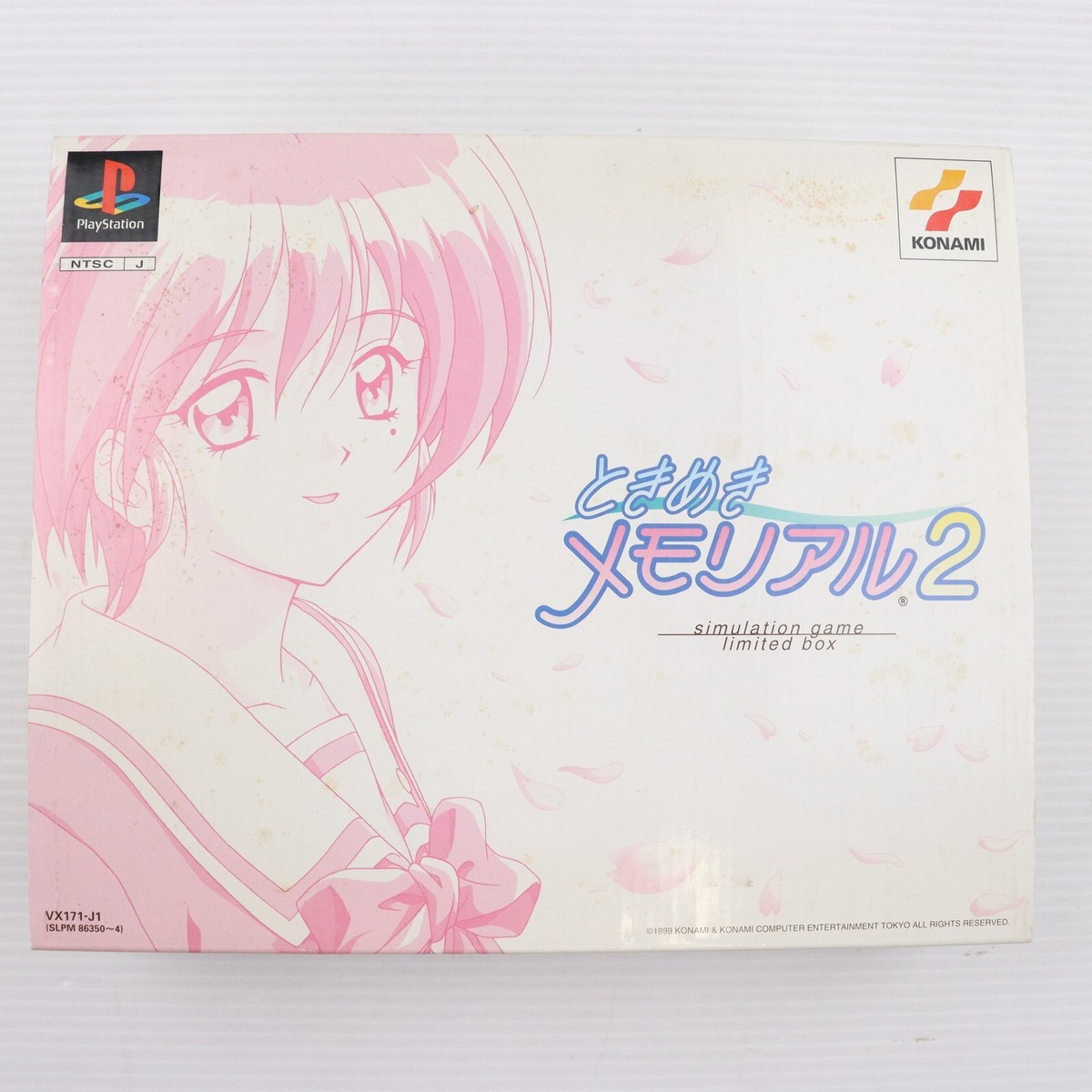 KONAMI ときめきメモリアル2 カードコレクション 未開封　1ボックス Tokimeki Memorial 2 Limited Edition Box PS PocketStation Konami