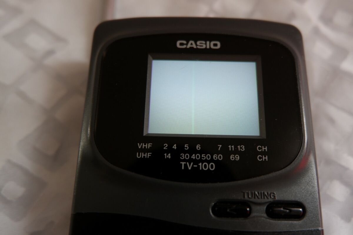 Vintage Casio TV-100B Handheld TV | eBay Vintage Casio TV-100B Handheld TV | eBay