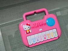 HELLO KITTY Super Cute musical keyboard toy Toddlers, HK fans JAPAN