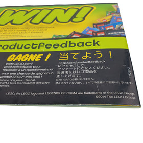 Lego 70129 CHIMA Lavertus Twin Blade INSTRUCTION MANUAL ONLY 2014 Retired 8+ Gd