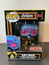 FUNKO POP AVENGERS INFINITY SAGA ANT MAN BLACK LIGHT #910 TARGET EXCLUSIVE. New.