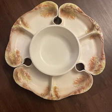 Sunkist Van Nuys 1959 Serving Set With Lazy Susan 5 Piece Set Fall/Thanksgiving