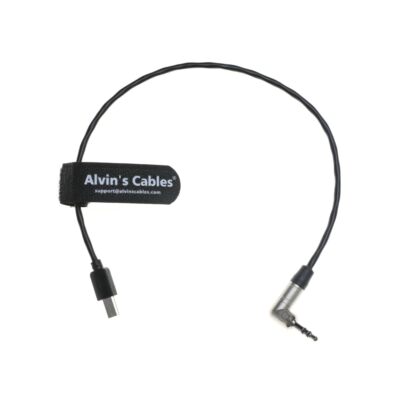 14in Timecode Cable for Sony FX30 A7S3 A1 Tentacle SYNC E 3.5mm TRS to Micro USB