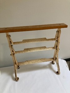 Antique General Store 3 Tier Butcher Paper Holder Despenser/Cutter
