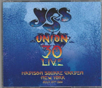 ROCK PROGRESSIF 2 CD + DVD YES UNION 30 LIVE MADISON SQUARE GARDEN NEW YORK 1991