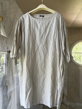 Women’s Beige Slip Dress From Eileen Fishers Sample Sale In NYC Size Small NWT