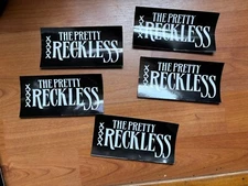 The Pretty Reckless Stickers ( Lot of 5)-5x2.5 Taylor Momsen+ Free, Flag Sticker
