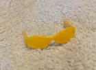 Vintage Mattel Barbie Doll Accessory Yellow Sunglasses-Rare