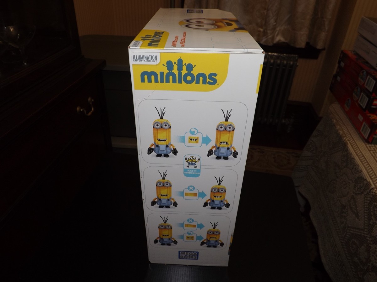 MEGA BLOKS MINIONS BUILD-A-MINION KIT #CNF59 776 PIECES NIB 2015