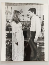 Foto original vintage de Alain Delon y SENTA BERGER de Araldo di Crollalanza 1967