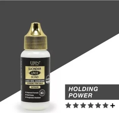 Ebin New York Wonder Lace Bond Waterproof, Adhesive *Extreme Firm Hold Supreme*