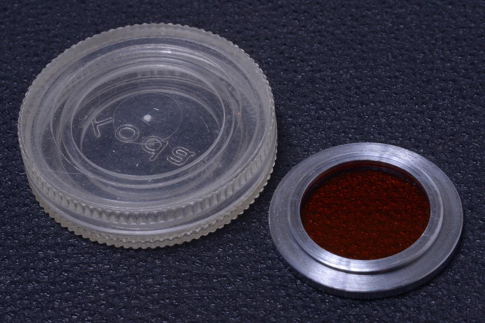 ✅ KODAK RETINA ORANGE 3X FIV/27 21MM FILTER GENUINE LENS SCREW W/ KEEPER 111-3 - Image 2 of 2