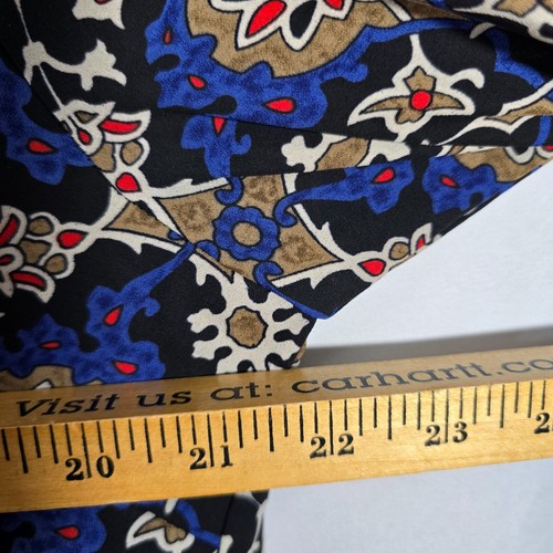 LUSH Pullover A-Linien Kleid V-Ausschnitt 3/4 Arm gefüttert Gr. L (OO-4) - Bild 10 von 11