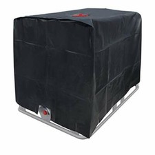 Jc Water Storage Tank Cover 420d Ibc Tote Cover For 1000 Liter Container Black