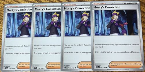 x4 Morty's Conviction 155/162 - Temporal Forces - Uncommon - Read Desc. - Picture 1 of 1