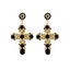 Women-Vintage-Baroque-Style-Crystal-Luxury-Gold-Cross-Large-Long-Dangle-Earrings miniatuur 9