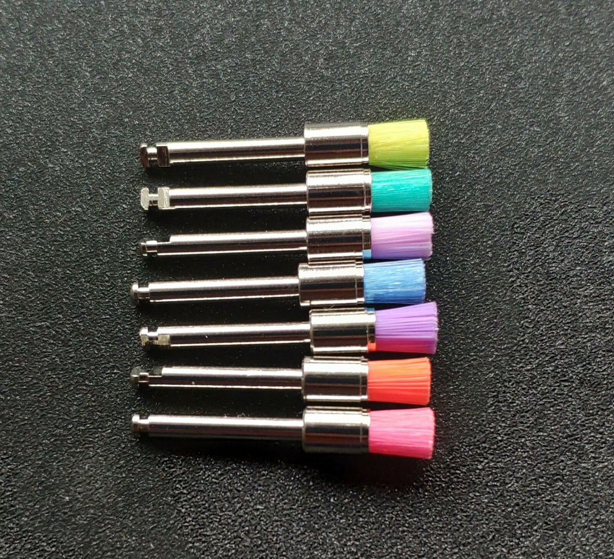 100 Brosses Polissoires Dentaires Plates à Cliquet Jetables - Neuf