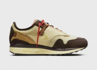 Nike Air Max 1 x Travis Scott Baroque Brown Men's Size 6 Women's