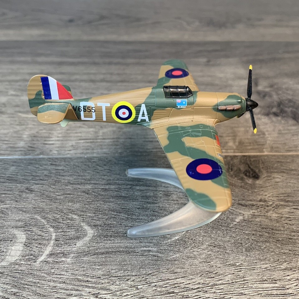 DEAGOSTINI WWII HAWKER Hurricane Mk I RAF 1/72 Modellino Diecast EUR 13