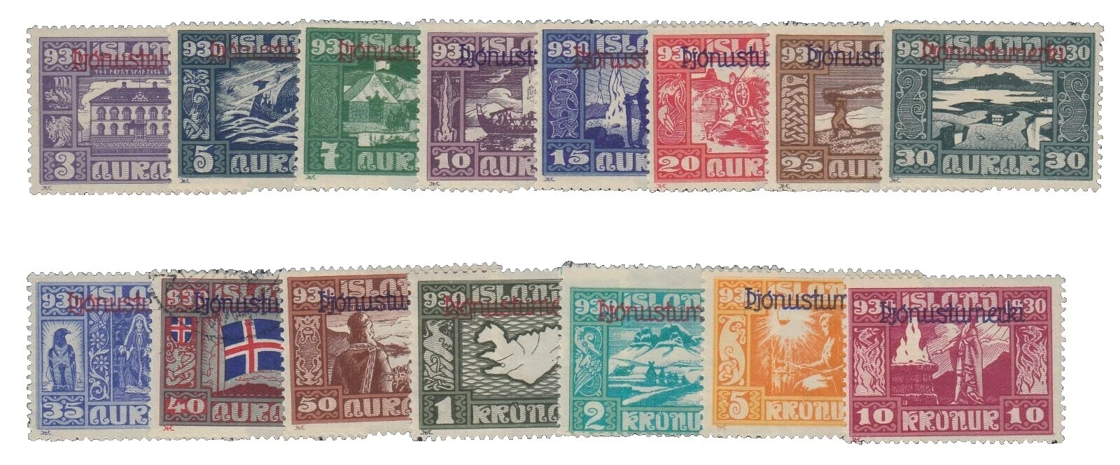 Bisagra restante Sellos de Islandia