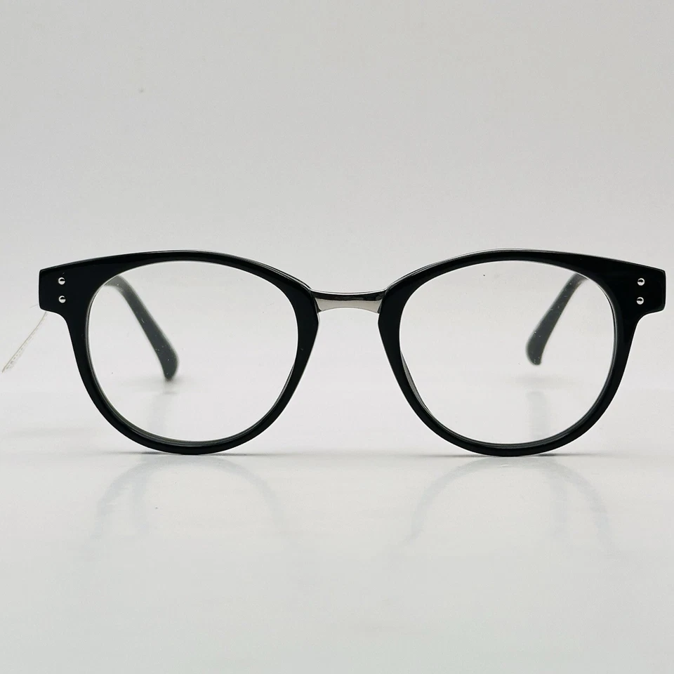 Linda Farrow Gafas Damas Ovaladas Negro Plata Titanio Mod. Clip solar LFL 581+ Foto 2 de 4