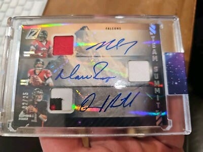 2023 Zenith Team Summit SILVER Michael Vick  Matt Ryan Desmond Ridder/25 Auto 