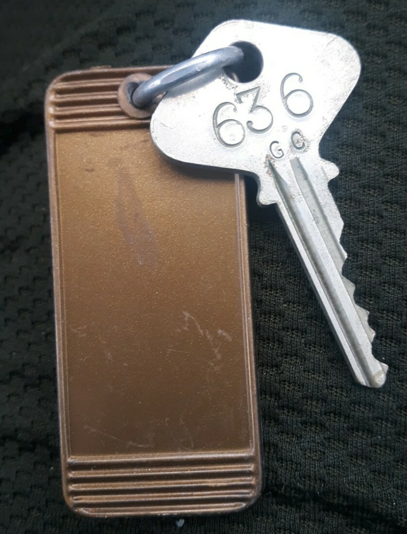 Vintage P. O. BOX 774 VICTORIA B.C. Hotel Key Fob Plastic Tag Room