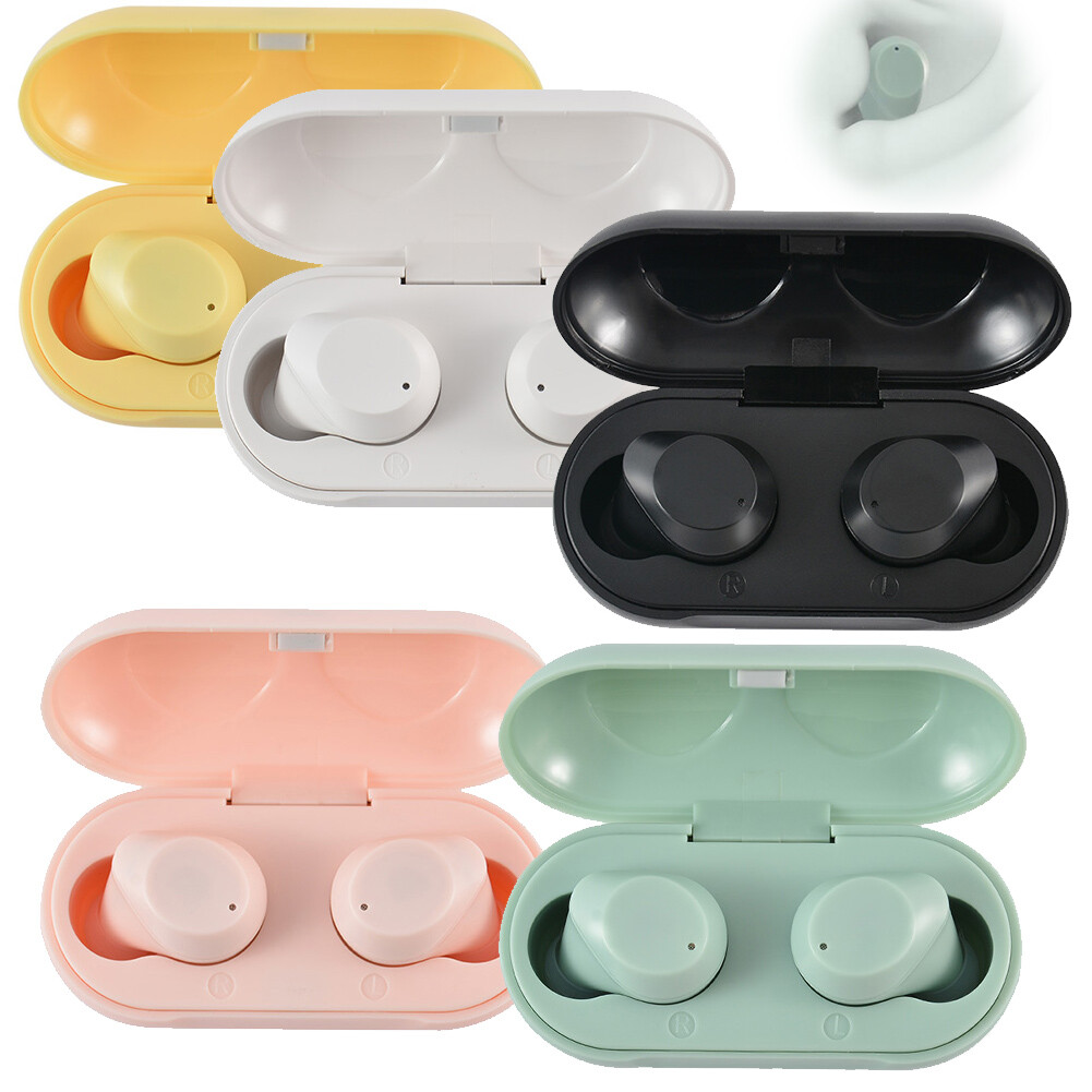 Bluetooth Stereo Headphones Wireless Cell Phone Earbuds with Charging Case