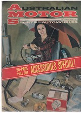 Australian Motor Sports 1965 Oct Jaguar S type Repco F1 Engine Quatroporte Germa
