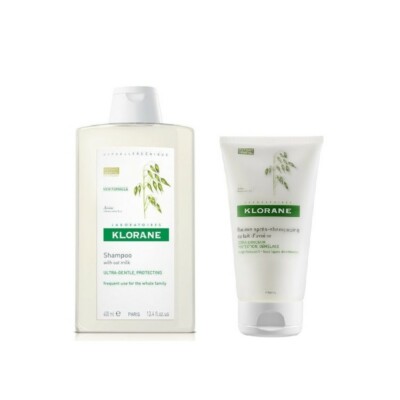 Klorane Hafermilch Shampoo 400ml + 200ml Conditioner