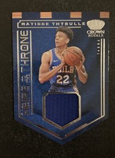 2019-20 Crown Royale Matisse Thybulle Heirs To The Throne Rookie Card - 76ers