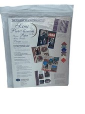 Creative Memories Scenic Photo Mounting Paper Lot Of 2 Pkgs Open Pkg
