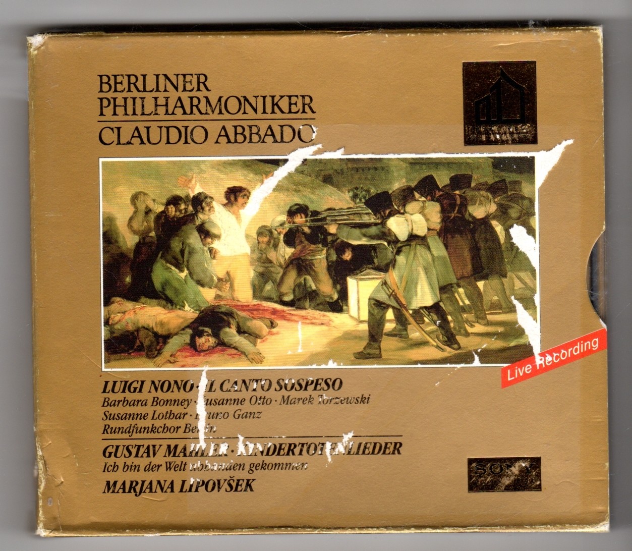 (IO222) Berliner Philharmoniker, Claudio Abbado - 1993 CD