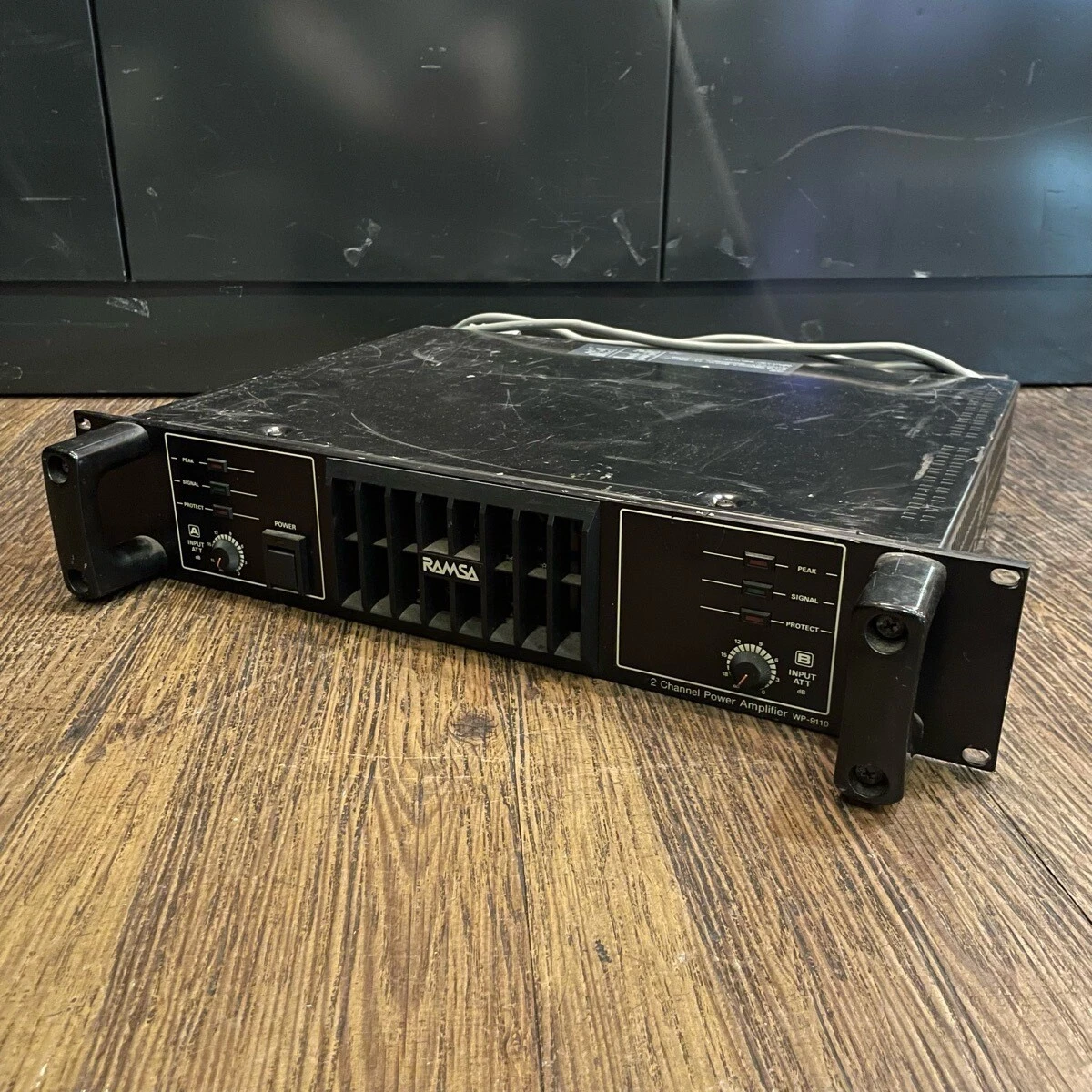 National Ramsa Wp-9110 Power Amplifier -Grunsound-Z064- | eBay