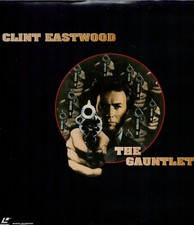 The Gauntlet Widescreen Laserdisc Clint Eastwood Sandra Locke